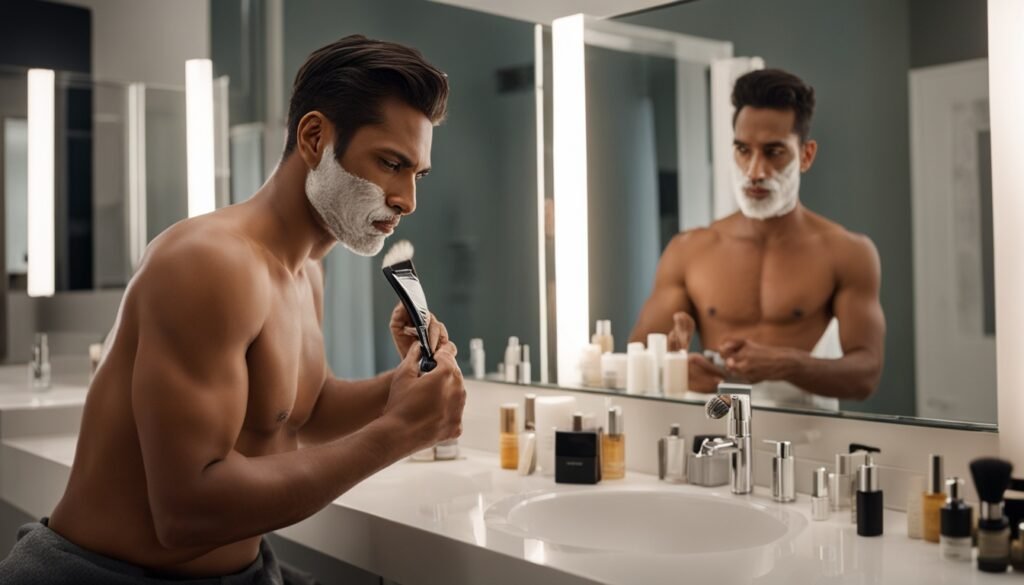 shaving for sensitive skin