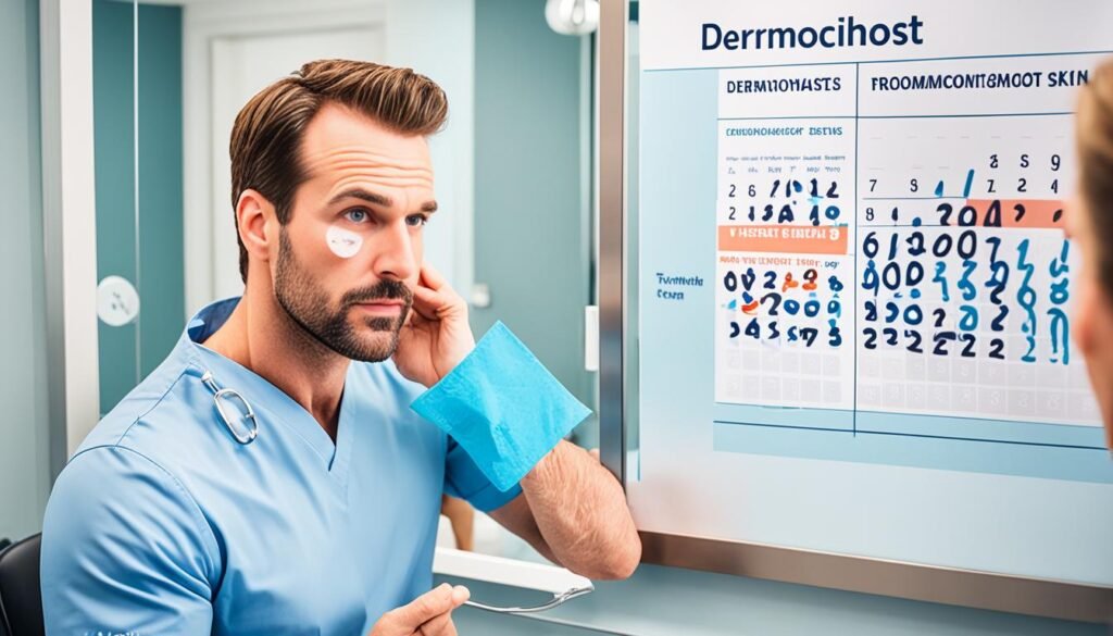 signs to see a skin doctor for men