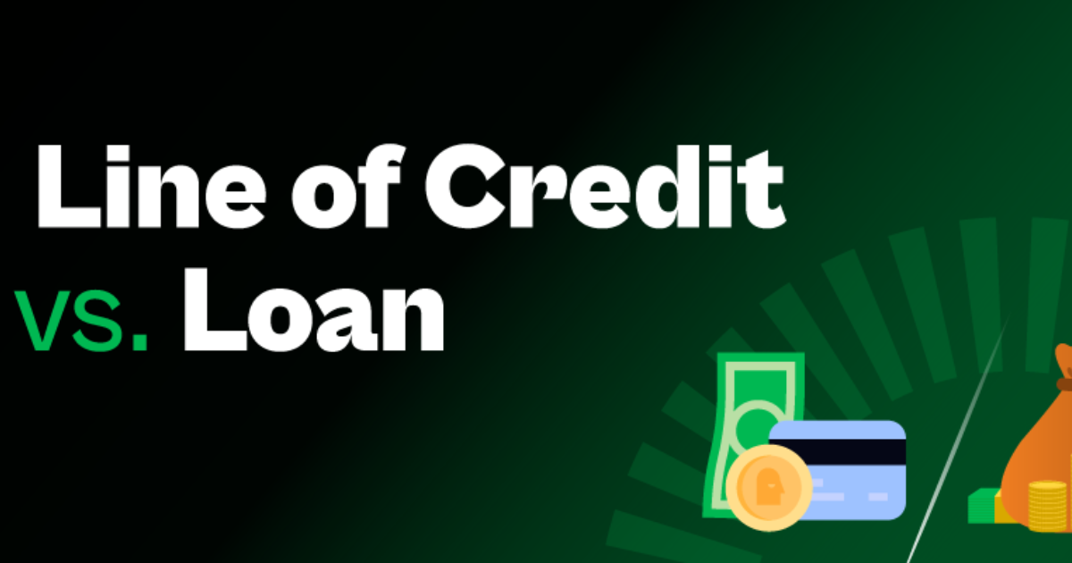 difference between line of credit and loan